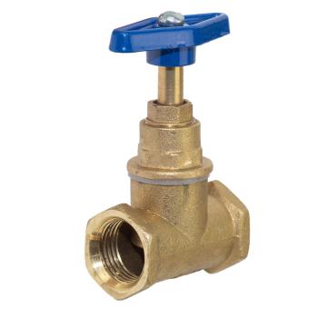 Клапан (вентиль) запорный латунный 15Б3р Ду 20 (3/4") Ру 16