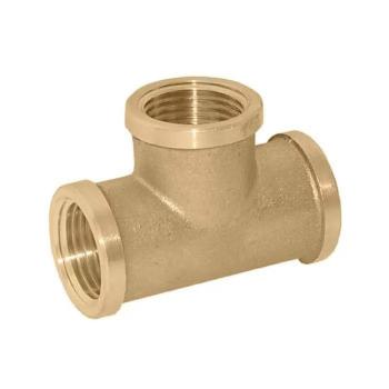 Тройник переходной латунь ВР/ВР/ВР Ду 20x25 (3/4"х1")