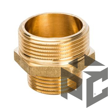 Ниппель переходной латунь НР/НР Ду 20x32 (3/4"х1 1/4") от производителя "Рускон"