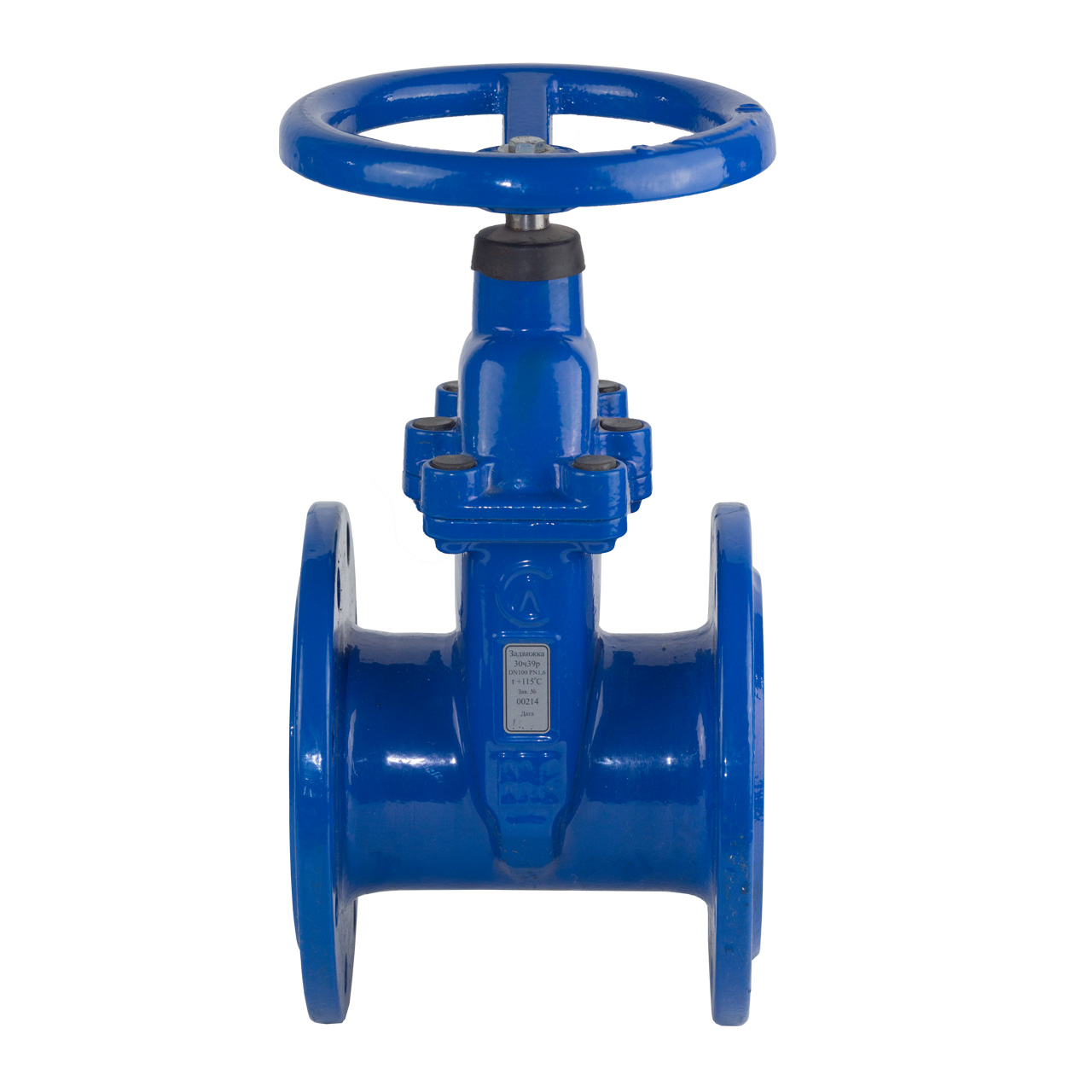 Задвижка чугунная клиновая 30ч39р (типа МЗВ) (аналог МЗВ) Ду 100 Ру 16