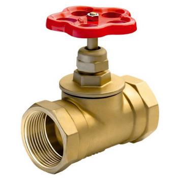 Клапан (вентиль) запорный латунный 15б1п Ду 20 (3/4") Ру 16