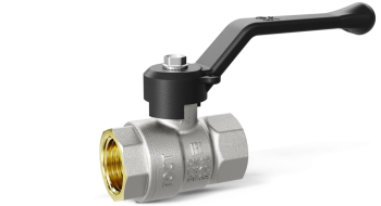 Кран шаровый латунныйLD Pride  вода ВР/ВР Ду 32 (1 1/4") Ру 25 рычаг 