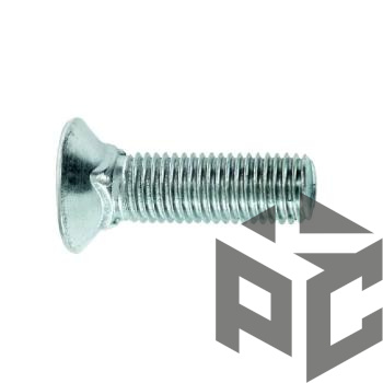 Болт М12х35 (потайной гол. и кв. подг) ГОСТ 7786-81  от производителя "Рускон"