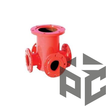 Подставка пожарная стальная ППКФ 150х100 Ру 10 Техкомплект (усиленная) от производителя "Рускон"