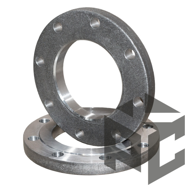 Фланец сталь 09Г2С плоский Ду 100 Ру 16 ГОСТ 33259 без обработки от производителя "Рускон"