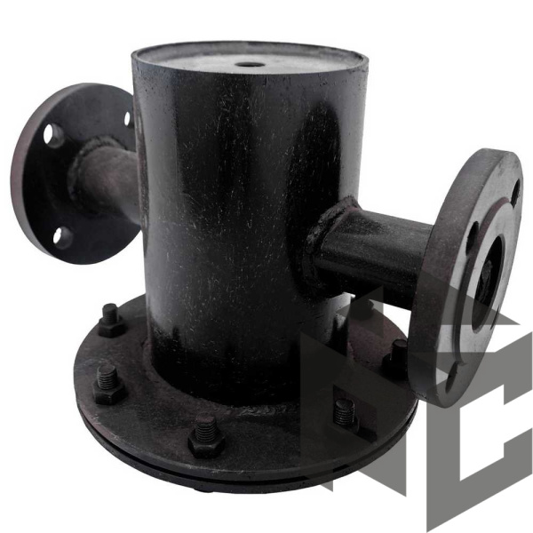 Грязевик вертикальный фланцевый Ду 80 Ру 16 Техкомплект от производителя "Рускон"